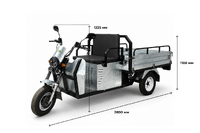 Грузовой трицикл Draxter ТМГ 500 15 л.с. оцинкованный