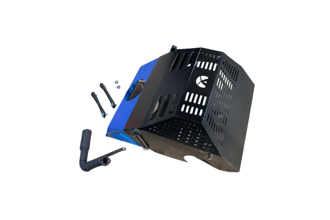 Капот с глушителем на 15 л.с