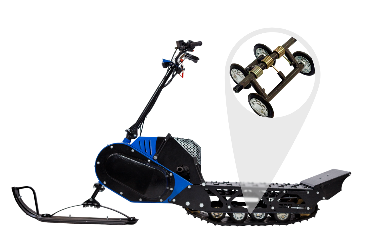 Независимые балансиры для снегоката