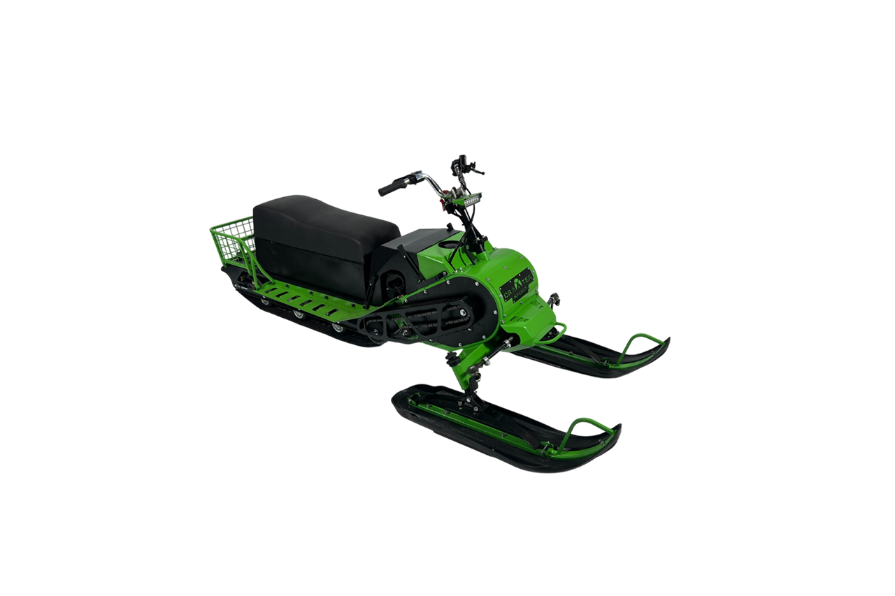 Снегоход МСХ-380 (20л.с.-11А-РС, Вариатор, Long (Полярник), Подогрев ручек, Задний багажник, с реверсом)