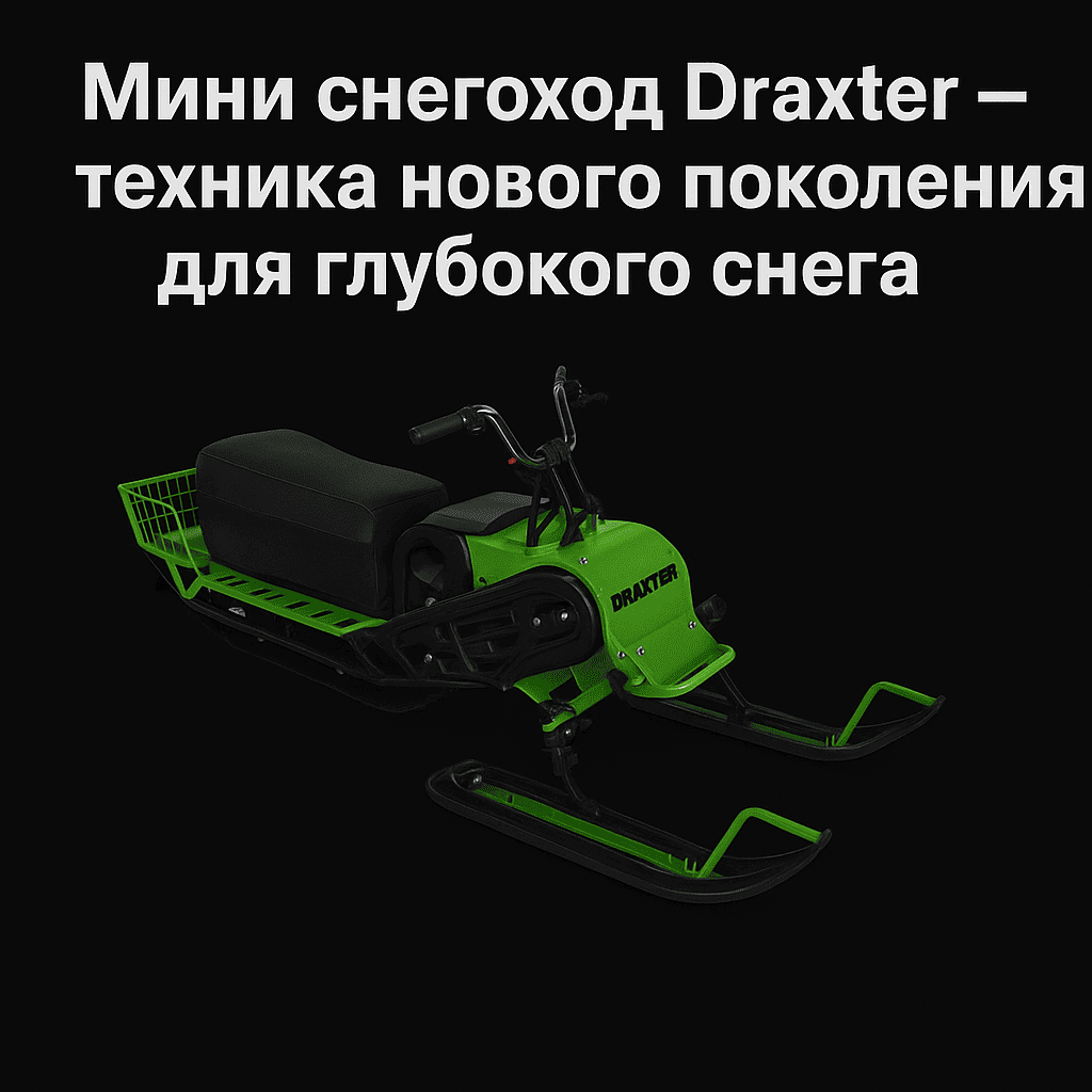 Современная альтернатива мини-снегоходам Разгуляй