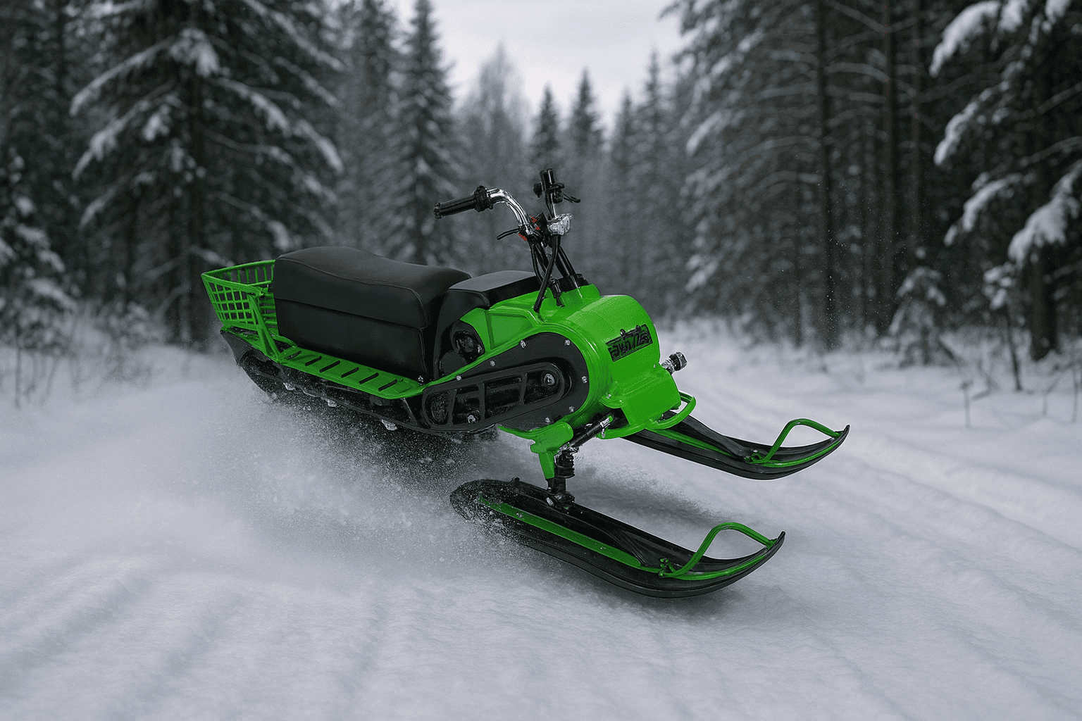 Альтернатива мини-снегоходу Хаски