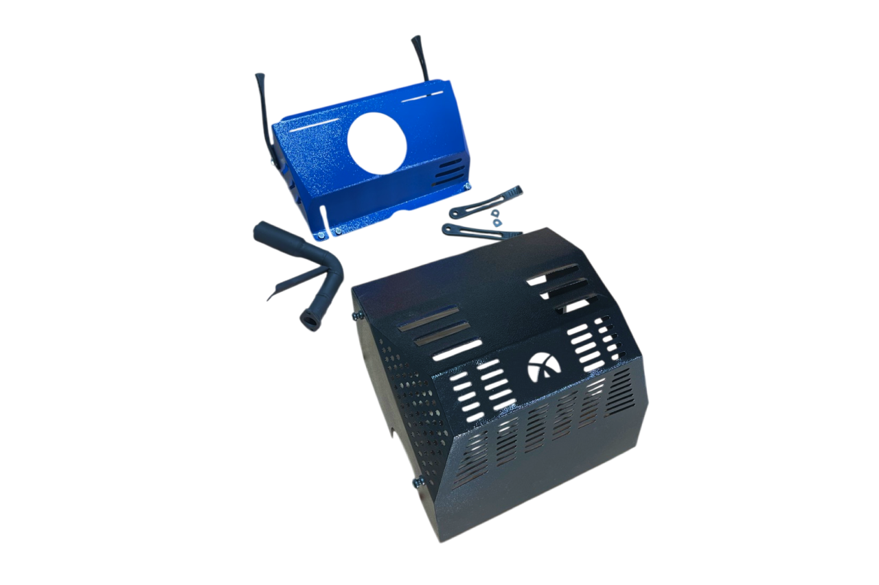 Капот с глушителем на 15 л.с