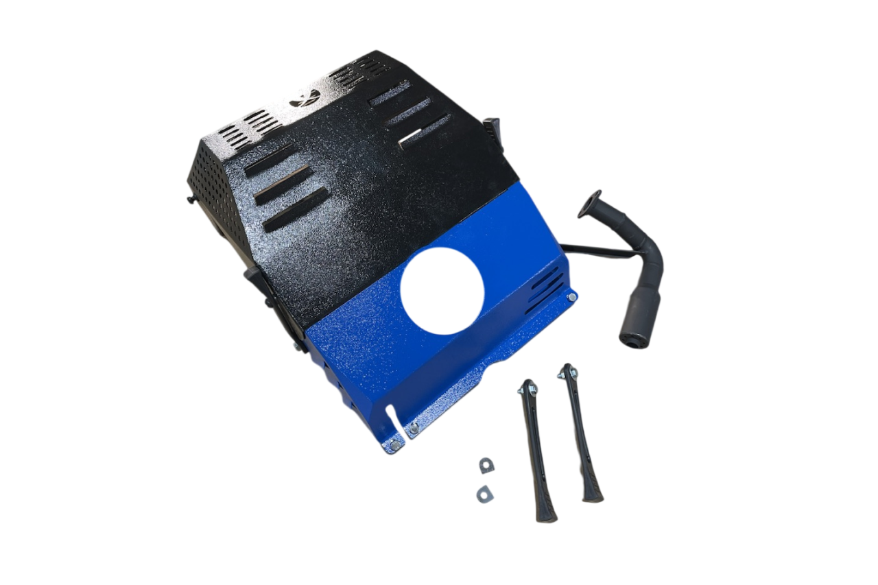 Капот с глушителем на 15 л.с