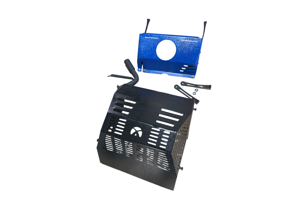 Капот с глушителем на 20 л.с