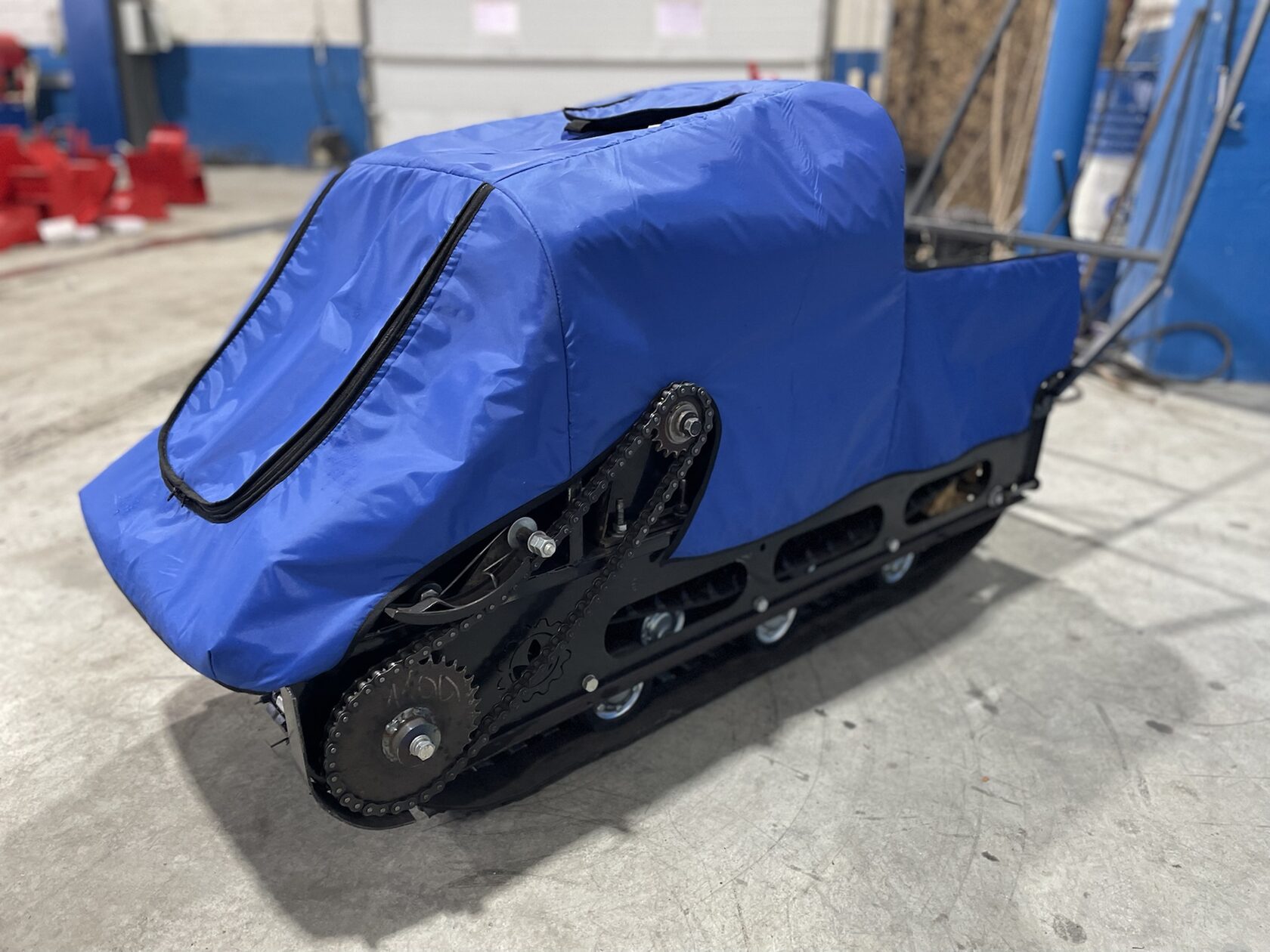 Одногусеничный мотобуксировщик  «Draxter» М500, 20 л.с.