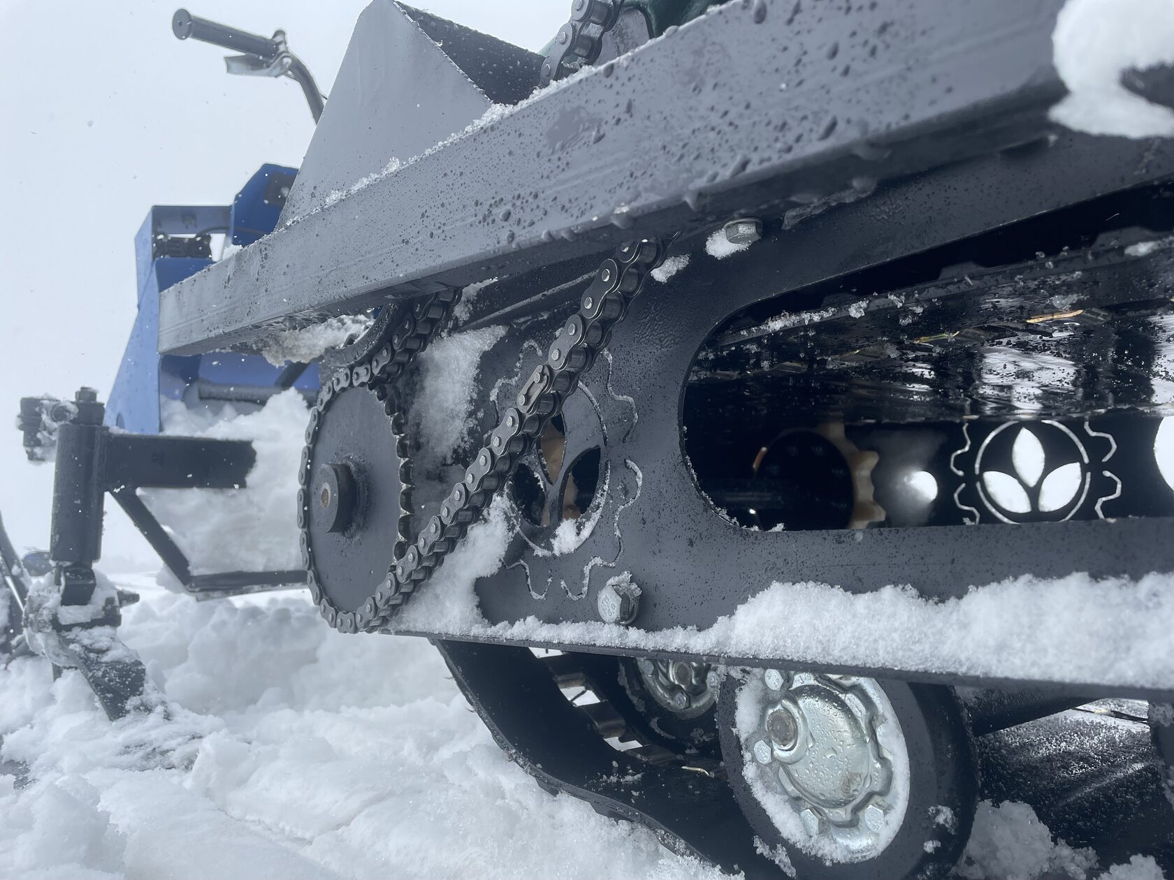 Одногусеничный мотобуксировщик  «Draxter» М500, 20 л.с.