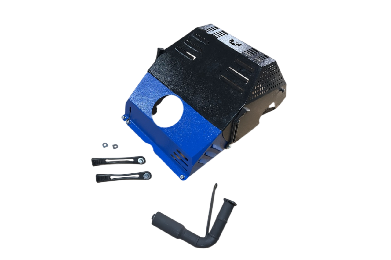 Капот с глушителем на 20 л.с