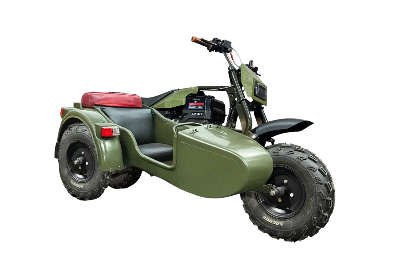  Коляска на мотоцикл «ТИРЕКС» 