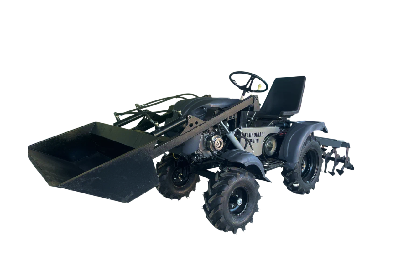 Мини-трактор DraXter СМГ-101 черный комфорт