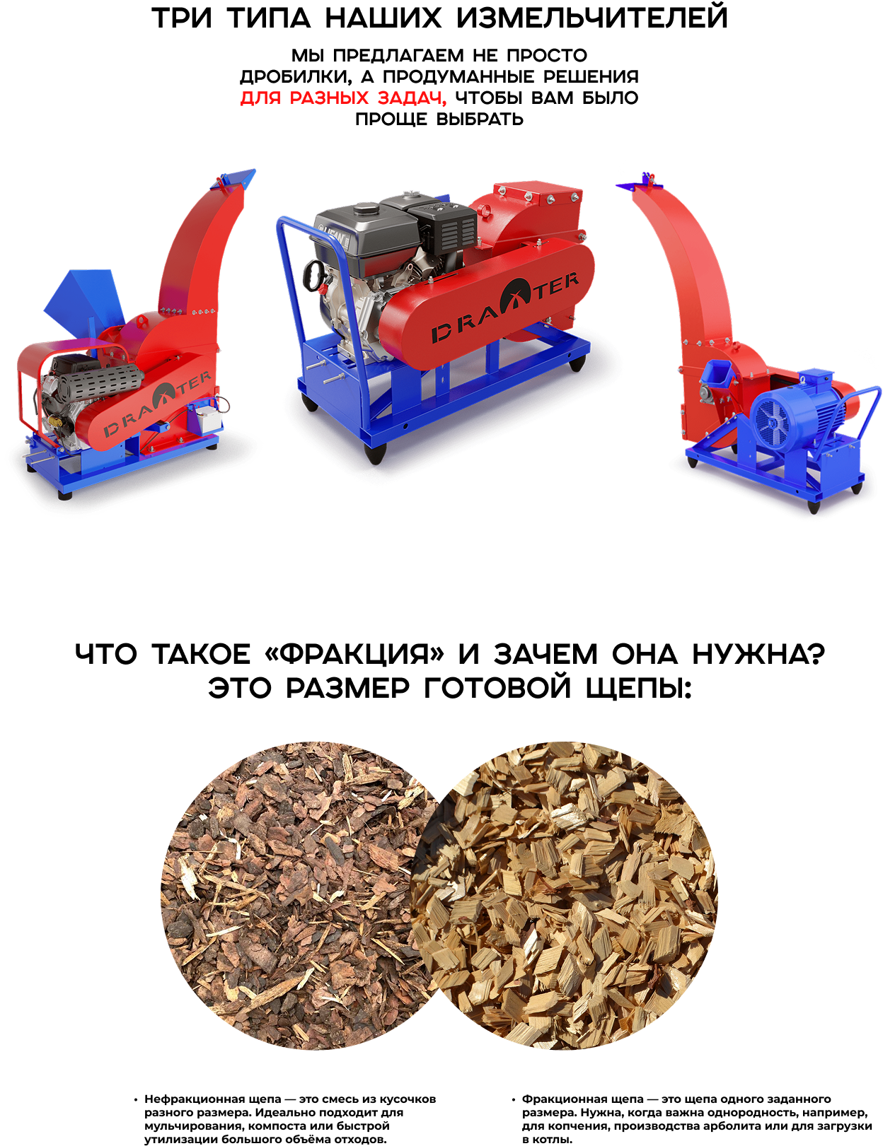 Промышленные измельчители